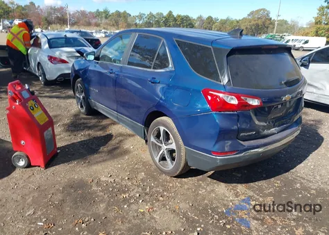 2021 Chevrolet Equinox Awd Lt из США, поврежденный, VIN 3GNAXUEVXML361991